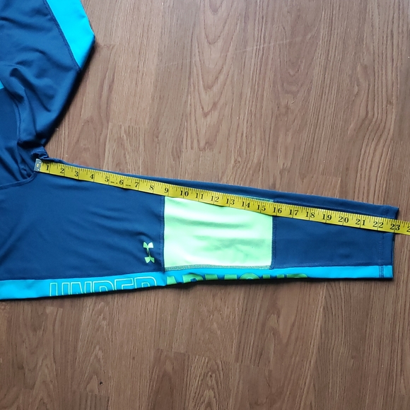 Under Armour Heat Gear Cropped Athletic Pants Girl's Youth Size Large - Picture 7 of 13